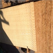 Weaving bamboo mat sheet 