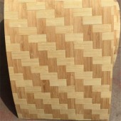 Color Mixing Bamboo Woven Mat 