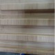 Vertical bamboo pane slicing for shower-mat