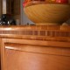 Cross Vertical Bamboo Panel for Kitchen Counter tops and Cabinet tops