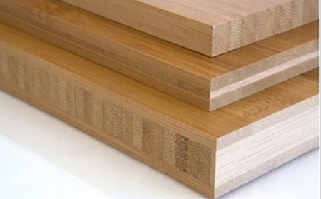 cross horizontal bamboo panel