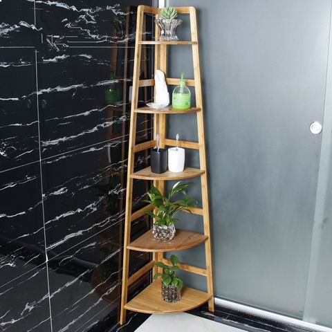 bamboo bathroom shelves