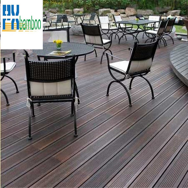 outdoor decking flooring from stand woevn bamboo
