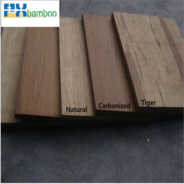 strand woven bamboo lumber of natural color, t iger color , carbonized color 